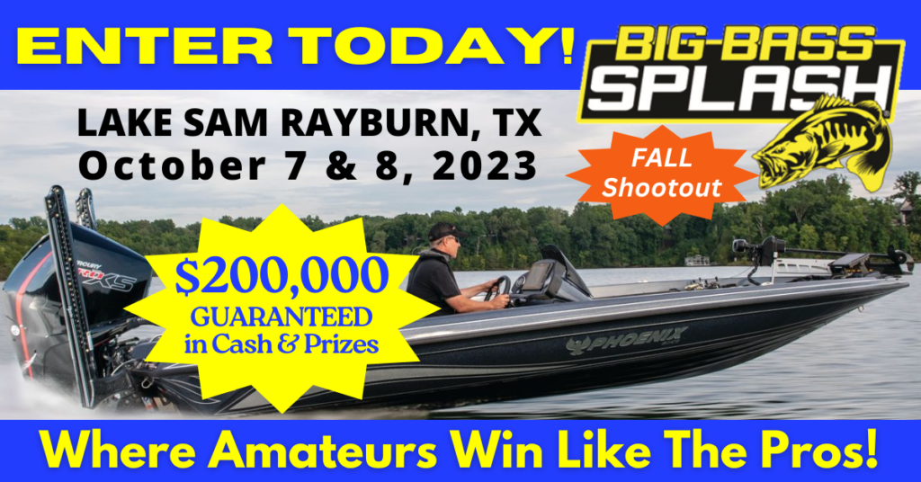 Sealy Outdoors Big Bass Splash Where Amatuers Win Like The Pros